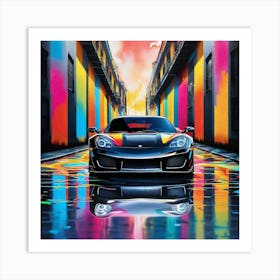 Car - Mclaren Gt3 Art Print