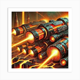 Mantle Guardians Weaponry Art Print