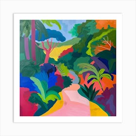 Colourful Gardens Wellington Botanic Garden New Zealand 2 Art Print