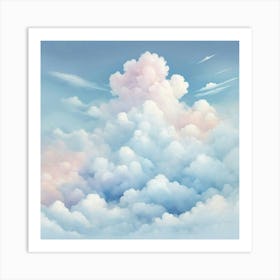 Clouds In The Sky 6 Art Print