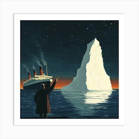 Titanic Iceberg Poster