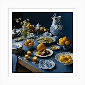 Une Table À Manger Photography In Style Anna Atkin (18) Art Print