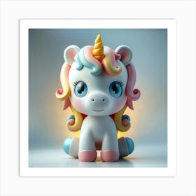 Unicorn 366 Art Print