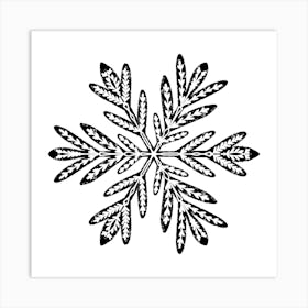 Snowflake 38 Art Print