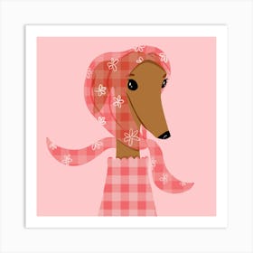 Greyhound 1 Art Print