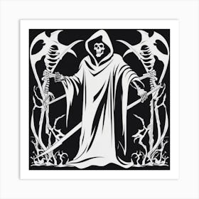 Grimreaper 1 Art Print