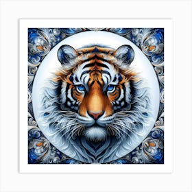 Creative Wild Animal Representation 31 Art Print