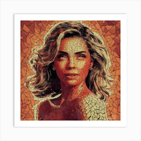 Mosaic Print Art Print