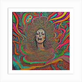 Psychedelic Works Art Print