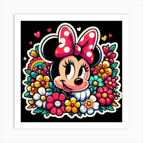 Disney Minnie Art Print
