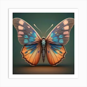 Butterfly - Butterfly Stock Videos & Royalty-Free Footage Art Print