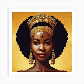Portrait Of An African Woman Art Print