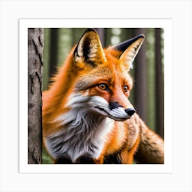 Red Fox 2 Art Print