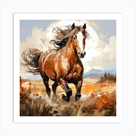 Horse Whisperer S Symphony A Horse S Reverie Art Print