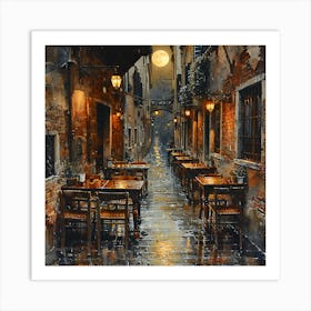 Venice Alley Art Print