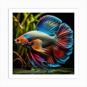 Betta 3 - Siamese Fighting Fish Art Print