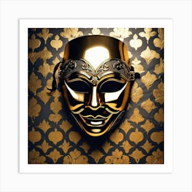 Masquerade Mask Art Print