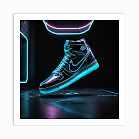 Nike Dunk High Neon 1 Art Print