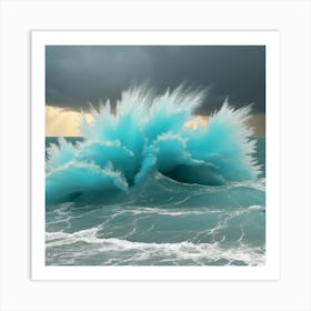 Tempesta  Abstract Painting Art Print