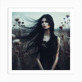 Dark Beauty 1 Art Print