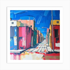 Streetscape Art Print