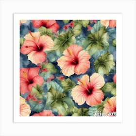 Hibiscus Art Print