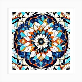 Mandala 84 Art Print