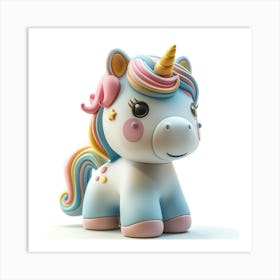 Unicorn Toy 13 Art Print