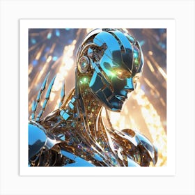 Cyborg Art Print