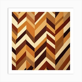 Chevron Pattern 3 Art Print