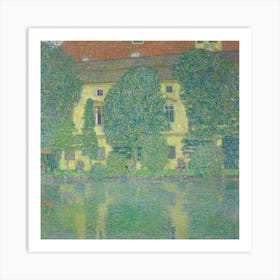 House By The Lake Art Print