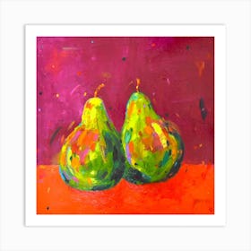 Pears Square 2 Art Print