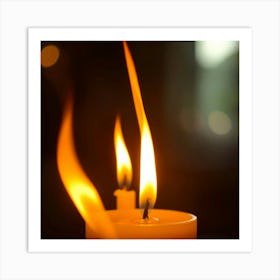 Candlelight Art Print