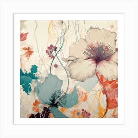 Floral Flux 8 Art Print