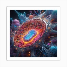 Cell Art Art Print