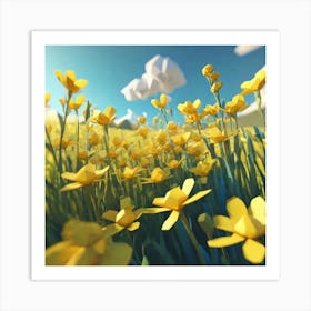 Daffodils 1 Art Print