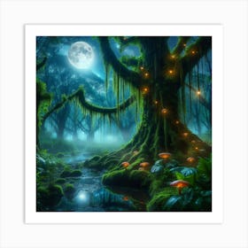 Fairy Forest 5 Art Print