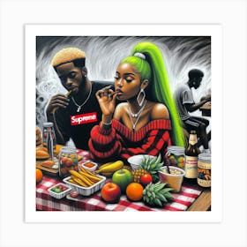 Supreme 8 Art Print