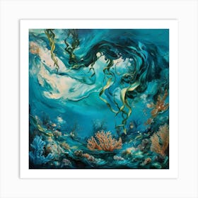 Under The Sea 1 Art Print