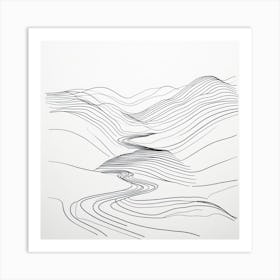 'River' Art Print