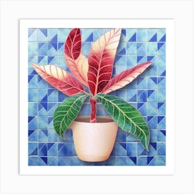 Potted Plant Art Print