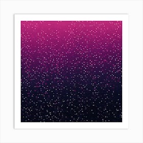 Background Abstract Wallpaper Dots Dark Colorful Design Sparkles Glitter Art Print