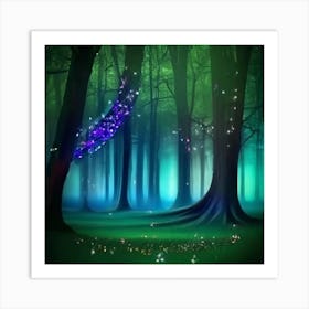 Forest 51 Art Print