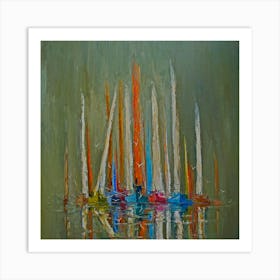 Boats 7 Art Print