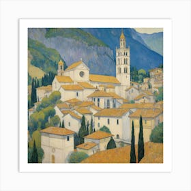 Kirche In Cassone Gustav Klimt Art Print 2 Art Print