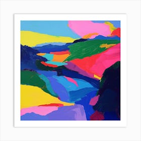 Abstract Travel Collection Maui Usa 4 Art Print