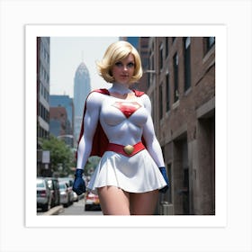 Supergirl Art Print