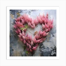 Heart Of Flowers 10 Art Print