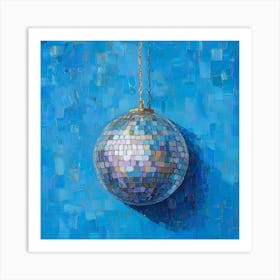 Disco Ball Canvas Print Art 1 Art Print