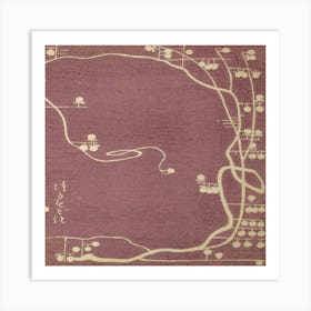 Map Of The City Art Print